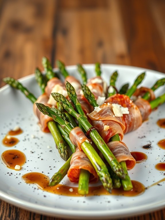 10 Exquisite Michelin-Star Inspired Appetizers to Delight Your Guests 9 prosciutto covered asparagus appetizer