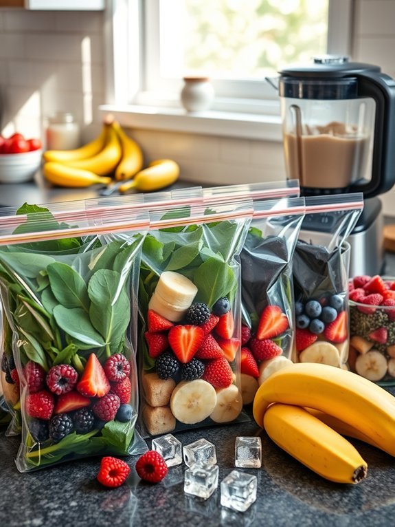 15 Simple and Healthy Breakfast Meal Prep Ideas for Busy Mornings 4 quick and easy smoothies