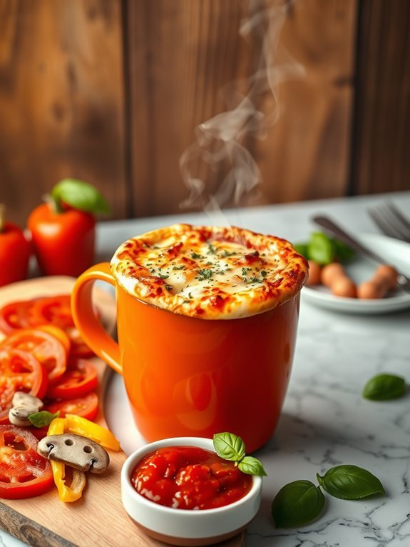 Quick and Easy Microwave Recipes for Speedy Meals 7 quick mug pizza recipe
