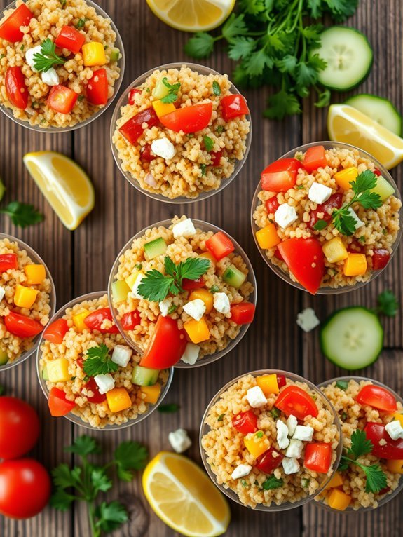 15 Healthy Snacks for Kids That Are Delicious and Nutritious 13 quinoa salad served individually