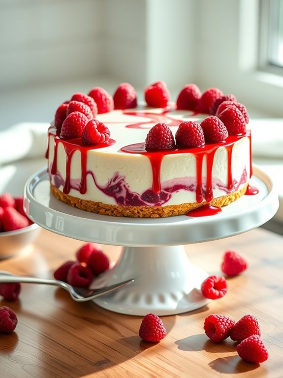 Top 10 Decadent Cheesecake Recipes You Must Try 6 raspberry chocolate cheesecake delight