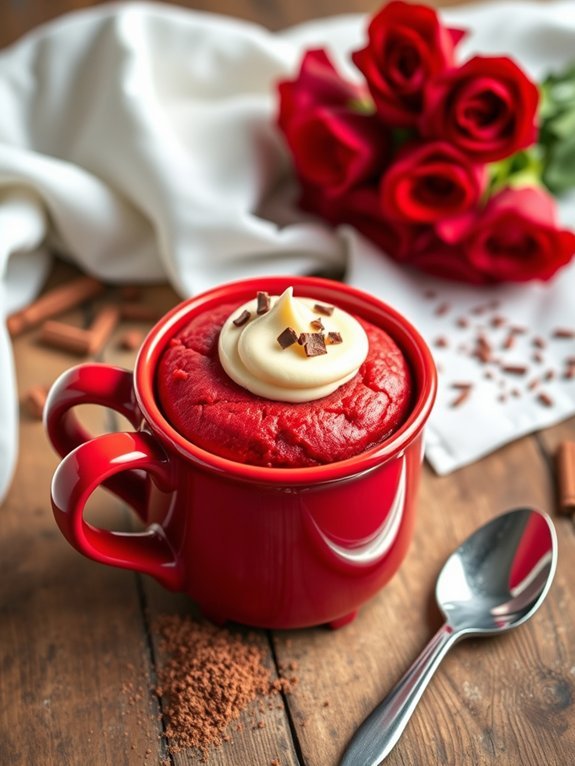 15 Quick and Easy Mug Cake Recipes for a Delicious Treat 11 red velvet mug cake recipe