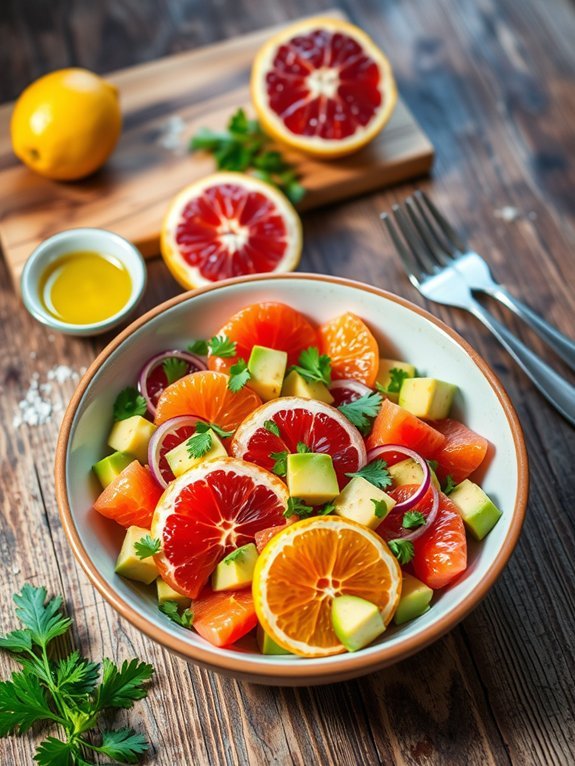 20 Delicious Mediterranean Diet Recipes You'll Adore for Healthy Eating 19 refreshing citrus avocado salad