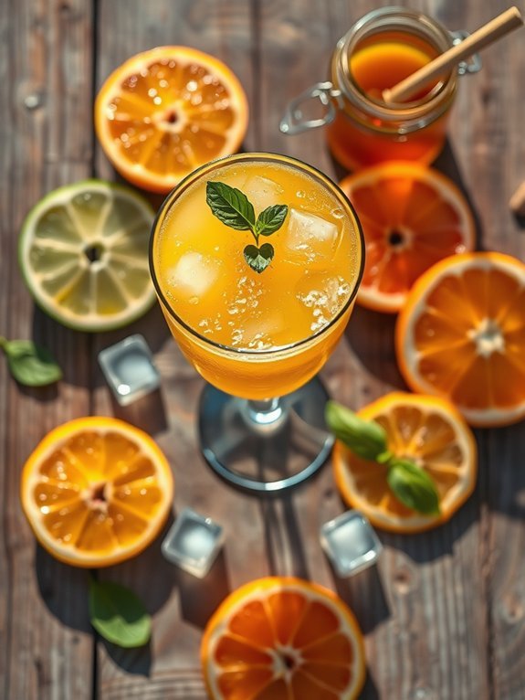 12 Refreshing Non-Alcoholic Mocktail Recipes for Every Occasion 7 refreshing citrus herbal beverage