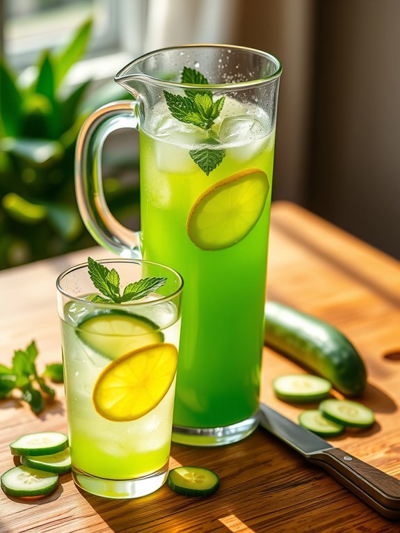 10 Refreshing Homemade Lemonade Recipes for a Perfect Summer 10 refreshing cucumber lemonade recipe