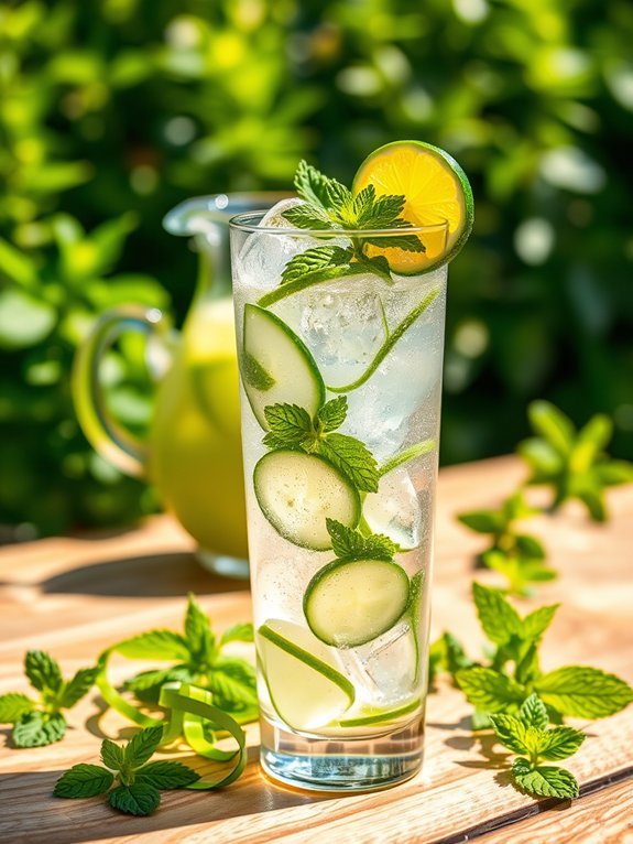 12 Refreshing Non-Alcoholic Mocktail Recipes for Every Occasion 5 refreshing cucumber mint drink