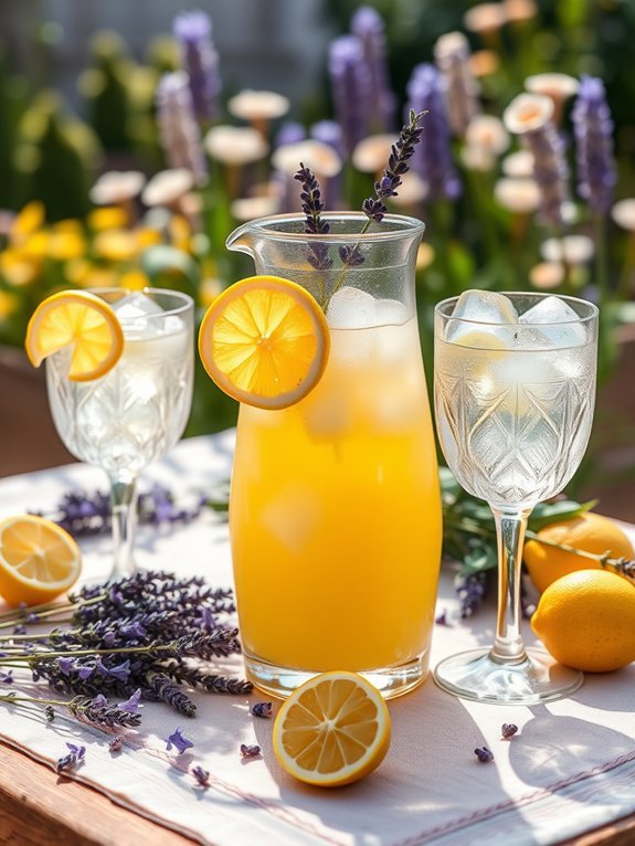12 Impressive Easter Brunch Ideas to Delight Your Guests 12 refreshing floral citrus beverage