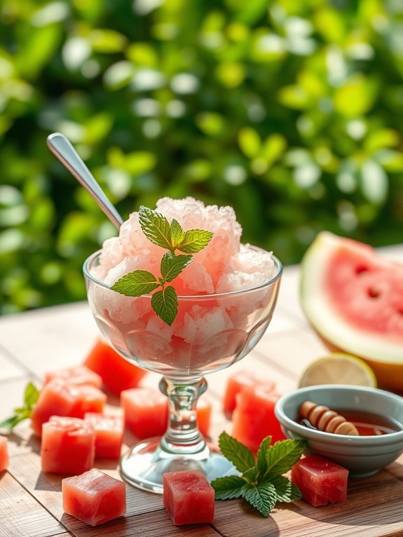 15 Delicious Fruit Desserts to Satisfy Your Sweet Tooth 11 refreshing frozen watermelon dessert