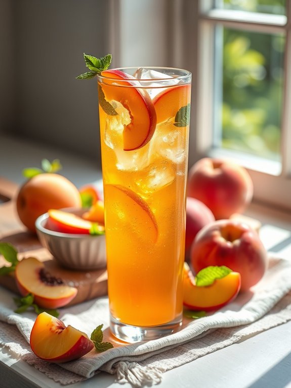 12 Delicious Iced Tea Recipes to Keep You Cool and Refreshed 5 refreshing peach flavored iced tea