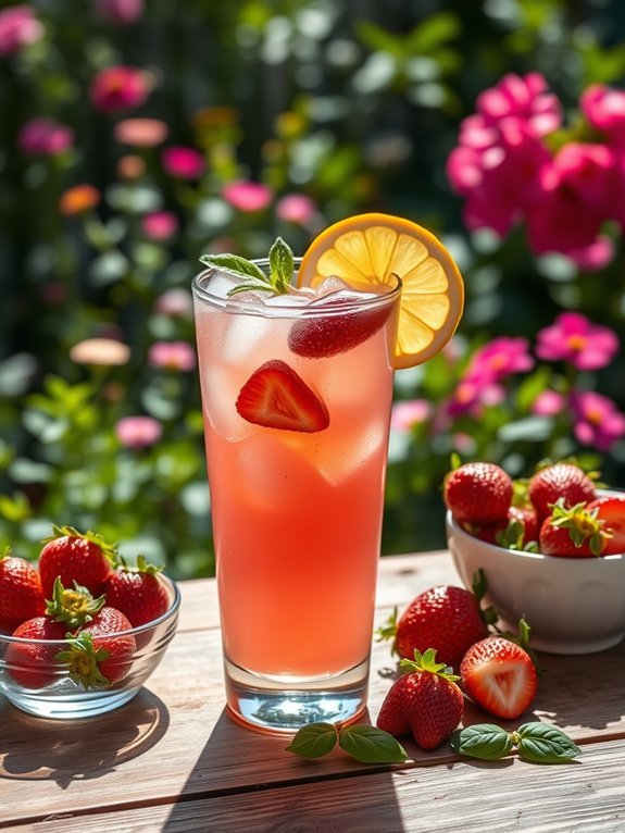 10 Refreshing Homemade Lemonade Recipes for a Perfect Summer 4 refreshing strawberry basil drink