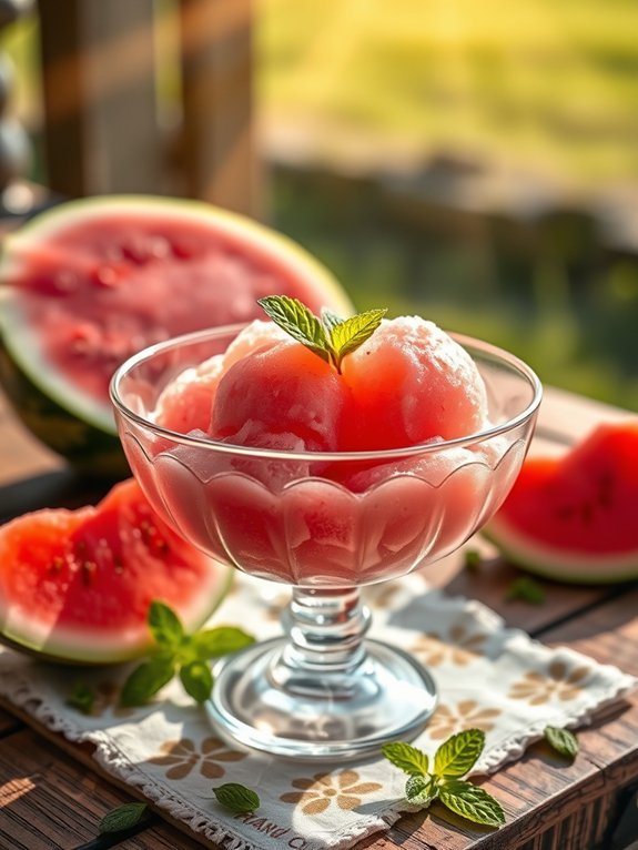 15 Delicious Seasonal Fruit Desserts to Savor All Year Round 5 refreshing watermelon frozen treat