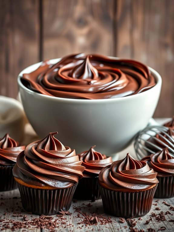 12 Delicious Cupcake Frosting Recipes for Every Occasion 3 rich chocolate frosting recipe