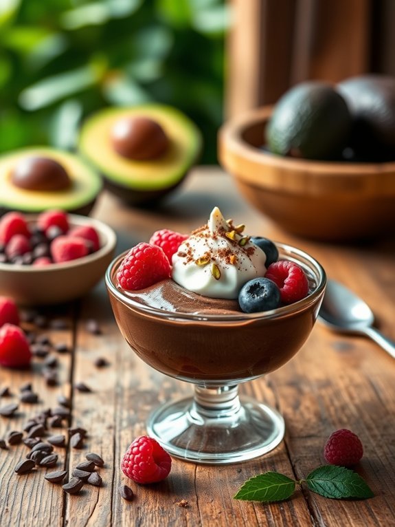 rich creamy chocolate dessert