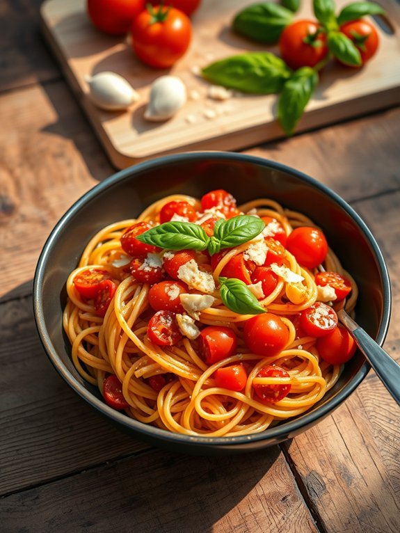 Top 10 Delicious Summer Tomato Recipes You Need to Try 5 roasted tomato garlic pasta