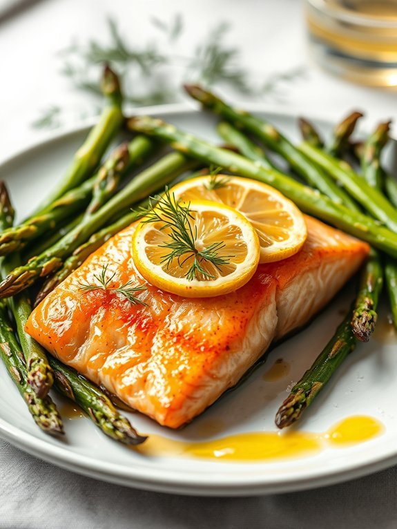 10 Elegant Dinner Recipes for Special Occasions: Impress Your Guests With These Gourmet Dishes 9 salmon with dill asparagus