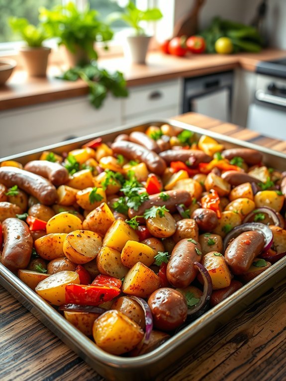 12 Affordable Family Dinner Ideas for Budget-Conscious Meals 10 sausage and potatoes casserole