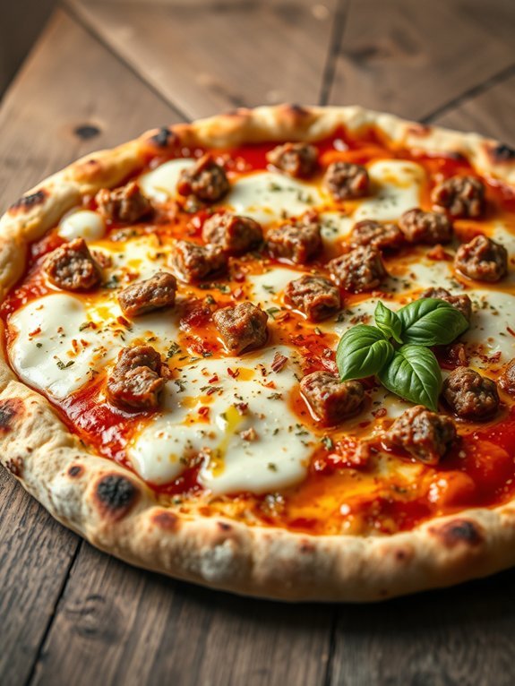 15 Delicious Homemade Pizza Recipes You Can Easily Make 7 sausage and spice delight