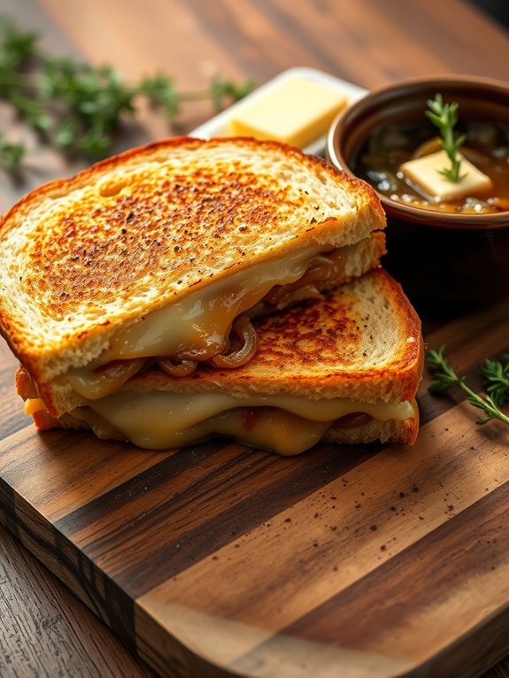 12 Irresistible Grilled Cheese Sandwich Recipes You Need to Try 7 savory cheesy onion sandwich