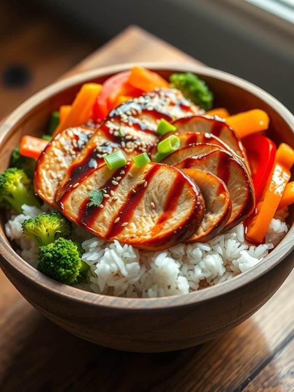 10 Hearty Rice Bowl Recipes for a Satisfying Meal 2 savory chicken rice bowl