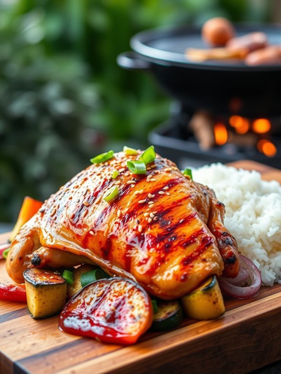 Top 10 Delicious BBQ Chicken Recipes for Grilling Enthusiasts 5 savory chicken with teriyaki
