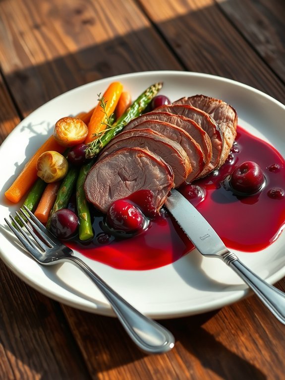 10 Elegant Dinner Recipes for Special Occasions: Impress Your Guests With These Gourmet Dishes 6 savory duck with cherry sauce