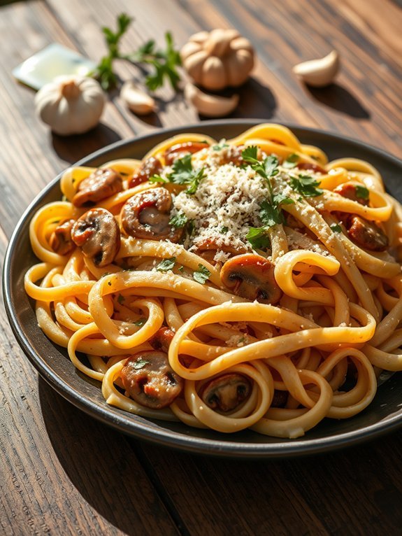 12 Easy Italian Pasta Recipes You Can Make at Home 11 savory mushroom pasta dish