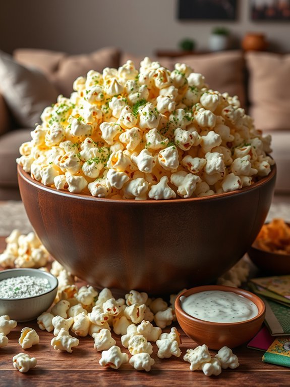 10 Delicious Savory Popcorn Recipes You Need to Try 6 savory ranch flavored popcorn