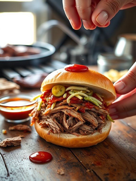 10 Delicious Smoked Meat Recipes for the Perfect BBQ Experience 5 savory shredded meat sandwiches