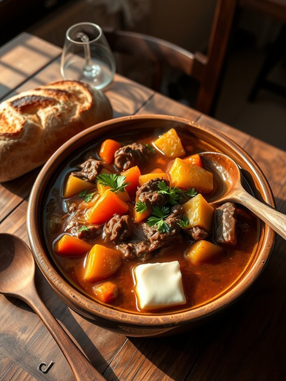 10 Simple Slow Cooker Recipes for Busy Days 2 savory slow cooked beef stew