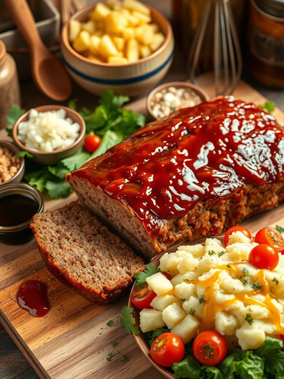 savory tangy meatloaf recipe