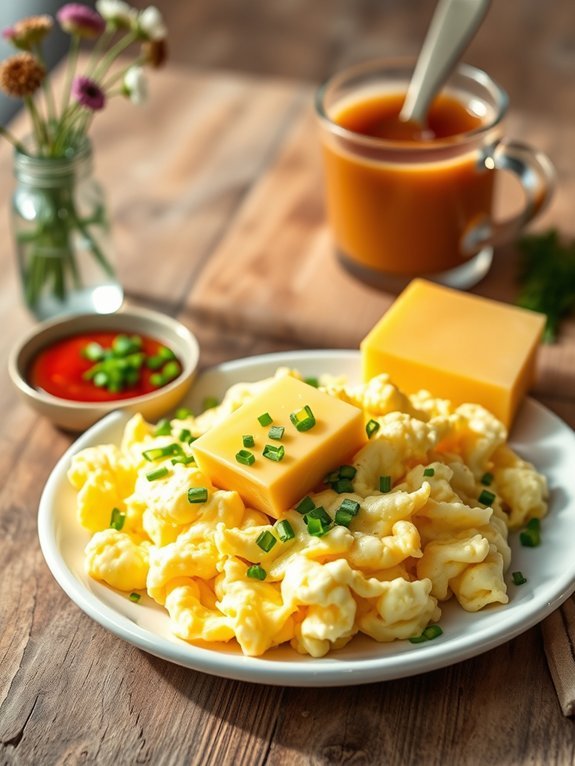 20 Delicious and Creative Breakfast Ideas Featuring Eggs 2 scrambled eggs with variation