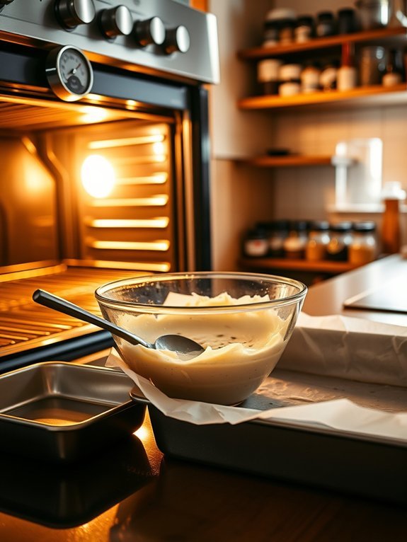 12 Essential Baking Tips for Baking the Perfect Cake 5 set temperature allow heating