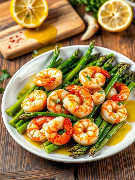 20 Delicious Mediterranean Diet Recipes You'll Adore for Healthy Eating 10 shrimp and asparagus dish