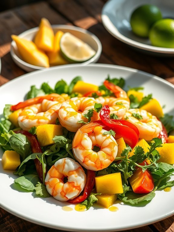 shrimp and mango delight