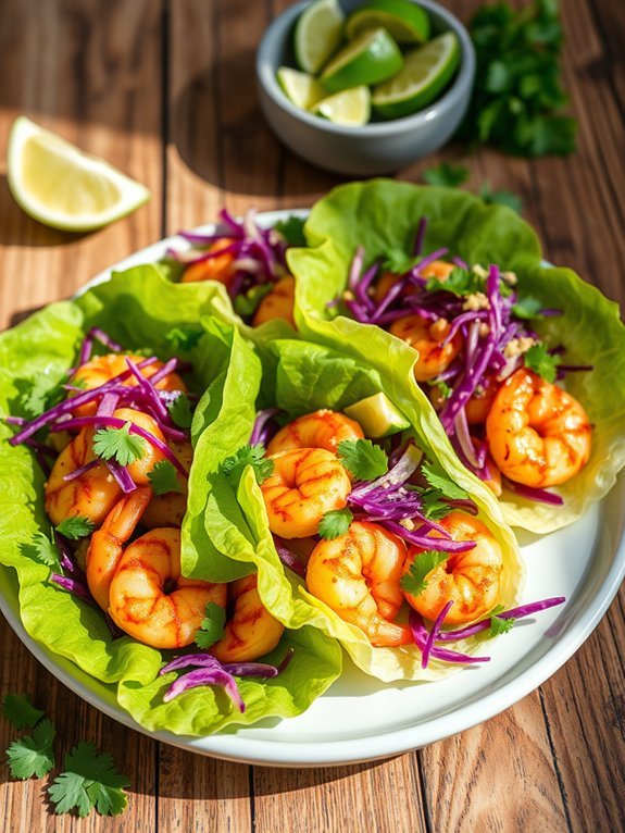 10 Delicious and Flavorful Low-Carb Dinner Recipes You'll Love 8 shrimp tacos with slaw