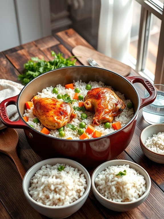 simple chicken and rice