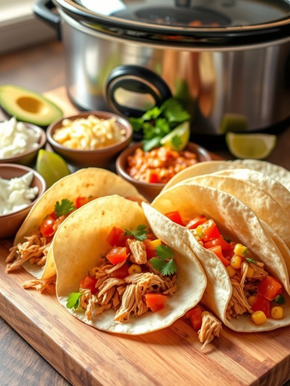 12 Easy and Delicious Freezer Meal Recipes to Save You Time 7 slow cooker chicken tacos