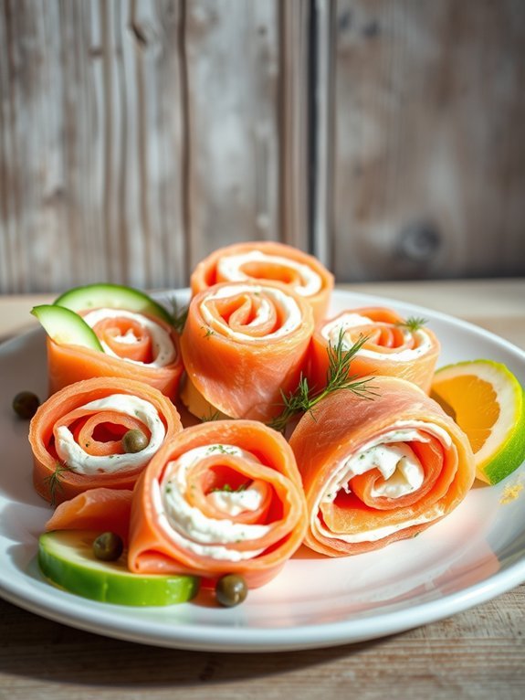 10 Delicious Low-Carb Breakfast Ideas for Keto Dieters to Kickstart Your Day 11 smoked salmon cream cheese rolls