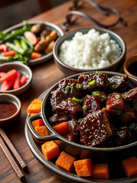 10 Delicious Korean BBQ Recipes to Easily Make at Home 6 soy sauce braised ribs