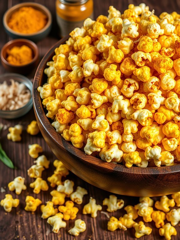 10 Delicious Savory Popcorn Recipes You Need to Try 9 spiced coconut flavored popcorn recipe