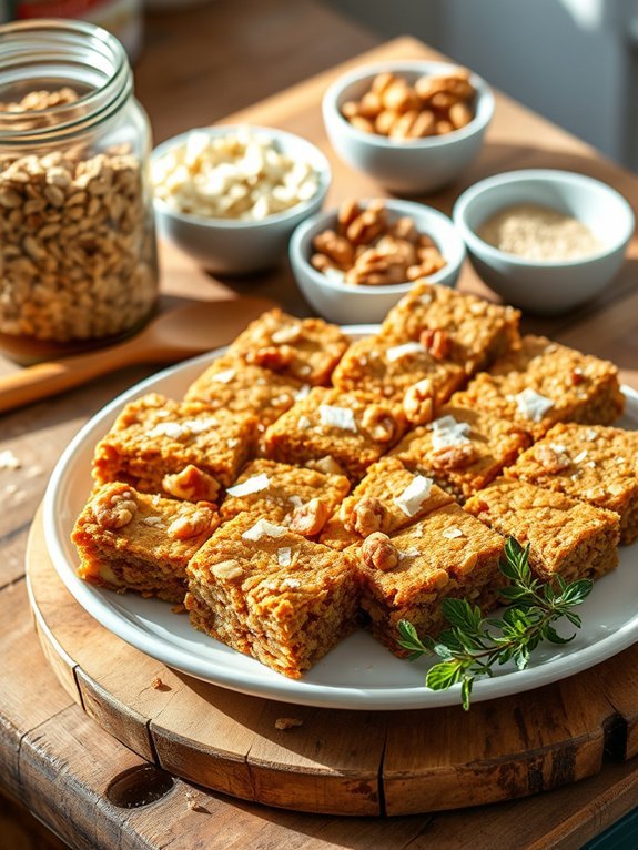 15 Easy and Delicious Homemade Granola Bar Recipes for Healthy Snacking 16 spiced maple walnut granola