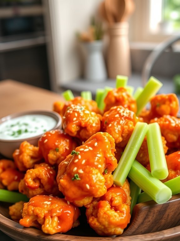10 Simple Meatless Monday Recipes for Easy and Delicious Plant-Based Meals 7 spicy cauliflower wing recipe