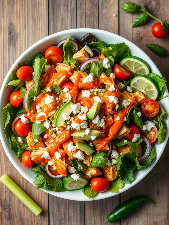 15 Delicious Keto Salad Recipes to Elevate Your Low-Carb Menu 9 spicy chicken salad blend