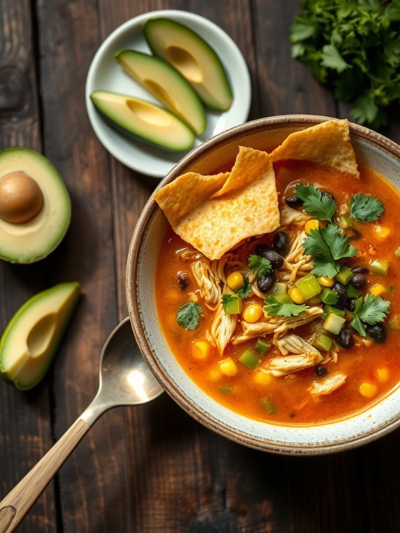 spicy chicken soup recipe