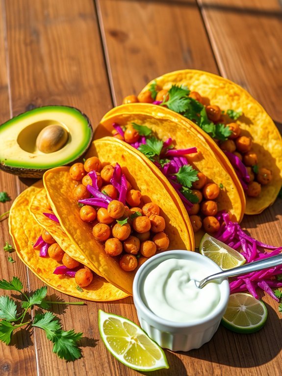 15 Delicious Dairy-Free Recipes for Lactose Intolerance Relief 7 spicy chickpea tacos recipe