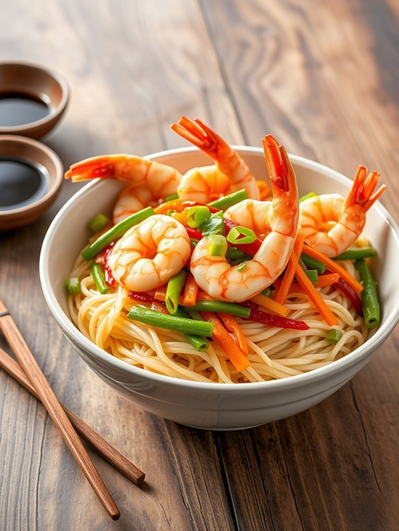 15 Exciting Instant Noodle Recipes to Elevate Your Meals 16 spicy prawn noodle dish