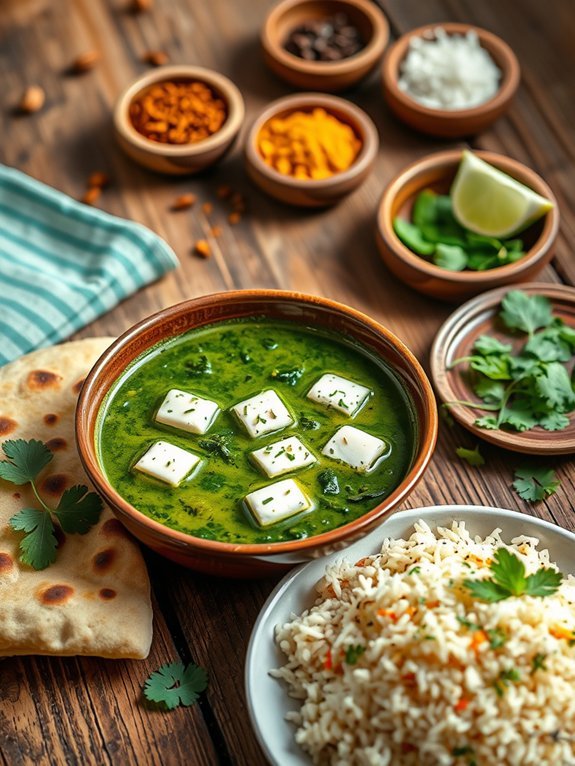spinach and cheese dish