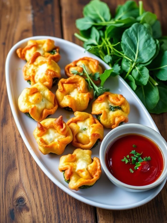 spinach and cheese pastries