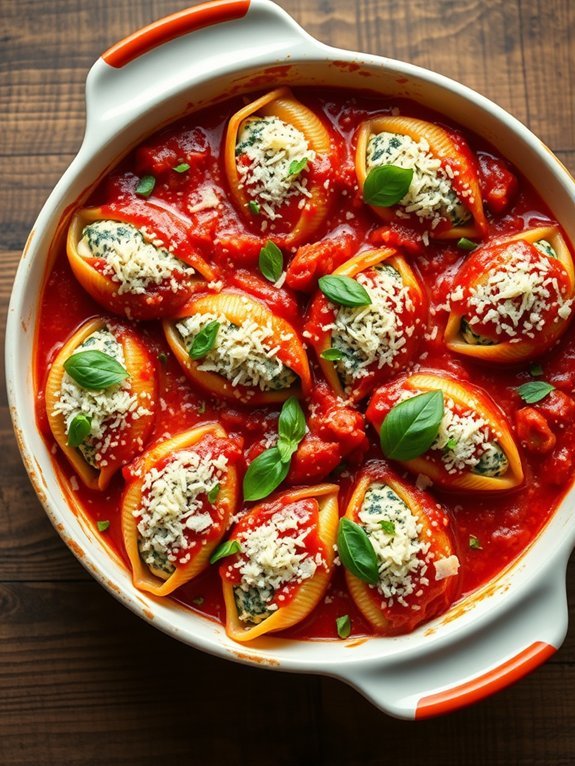 15 Easy One-Pan Meals for Minimal Cleanup 16 spinach and ricotta shells
