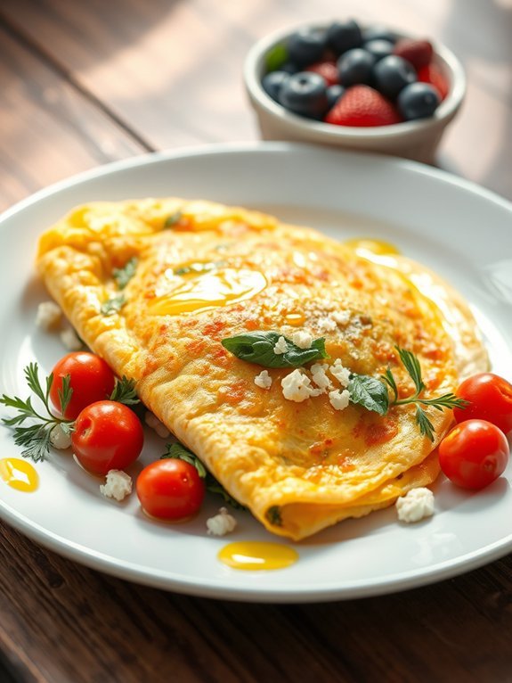 10 High-Protein Breakfast Ideas to Fuel Your Morning 3 spinach feta egg dish